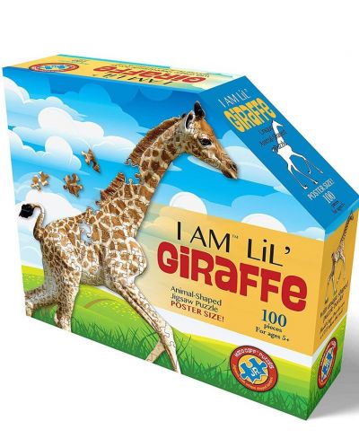 Puzzle Madd Capp de 100 piese - Girafa - 1