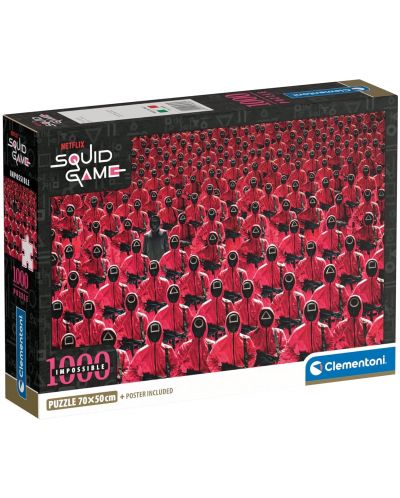 Puzzle  Clementoni din 1000 piese - Squid Game, Season 2 - 1