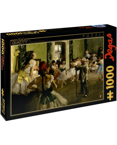 Puzzle D-Toys de 1000 piese – Lectie de dans, Edgar Dega - 1