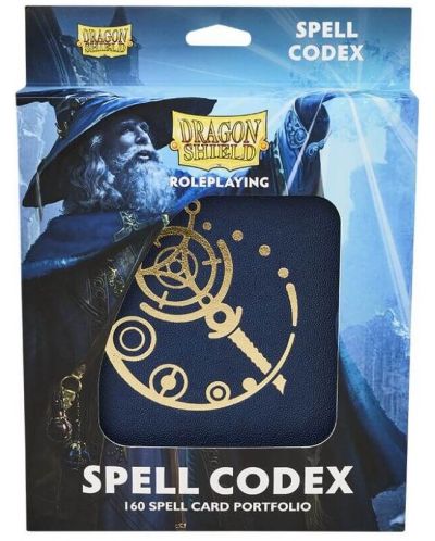 Mapă pentru păstrarea cărților Dragon Shield Spell Codex - Midnight Blue (160 buc.) - 3