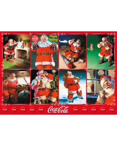 Puzzle de 1000 de piese Schmidt - Moș Crăciun și Coca Cola - 2
