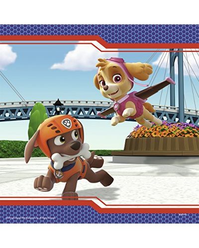 Puzzle Ravensburger din 3 x 49 piese - Eroi in uniforme, Paw Patrol - 2