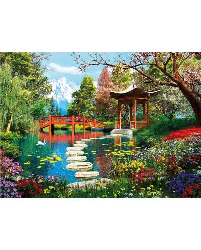 Puzzle Clementoni de 1000 piese - Fuji Garden - 2