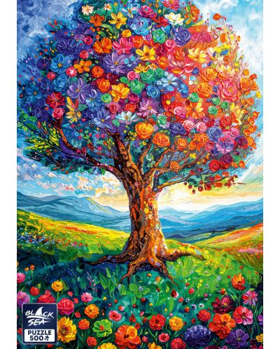 その他 REVERIE 5 Puzzle Black Sea din 500 piese - Armonia culorilor | Ozone.ro