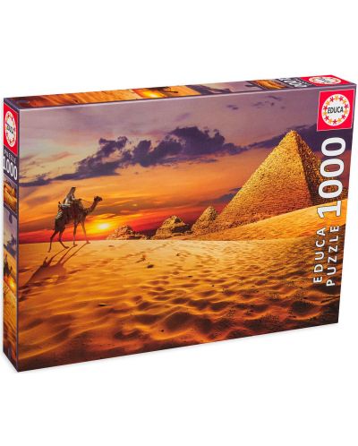 Educa Puzzle de 1000 de piese - Cămila în deșert - 1