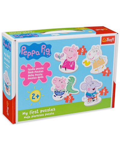 Puzzle Trefl 4 in 1 - Peppa Pig - 1