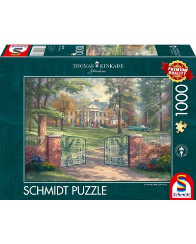Puzzle Schmidt de 1000 de bucăți - Graceland, 50-a aniversare  - 1