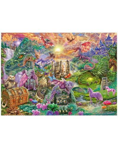 Puzzle Schmidt de 1000 piese - Enchantrd Dragon Kingdom - 2