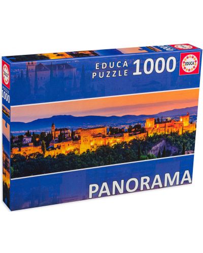 Puzzle Educa din 1000 de piese - Alhambra, Granada - 1