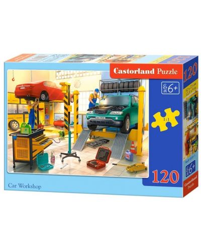 Puzzle de 120 de piese Castorland - Dealer auto - 1