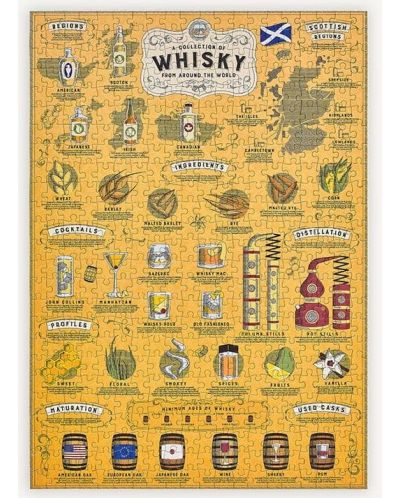 Puzzle Galison 500 de piese - Whisky Time - 2