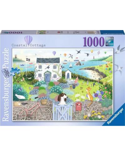 Puzzle Ravensburger 1000 de piese - Cabana de coastă - 1