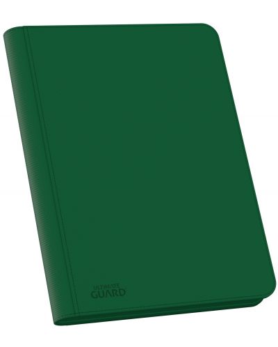 Ultimate Guard Zipfolio 18-Pocket XenoSkin Card Storage Folder - Verde (360 buc.) - 1