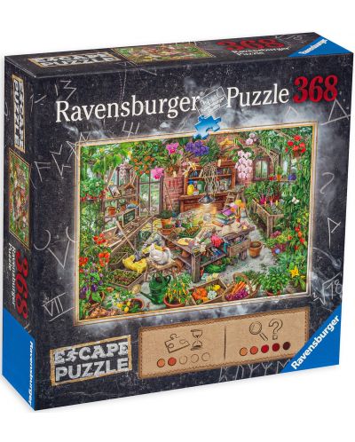 Puzzle Ravensburger 368 de piese - In gradina de iarna - 1