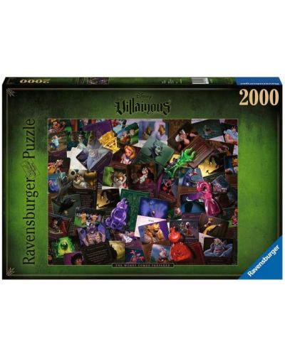 Puzzle Ravensburger de 2000 piese - Villainous: All Villains - 1