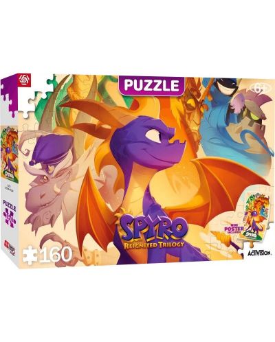 160 de piese Puzzle cu pradă bună - Spyro Reignited Trilogy - 1