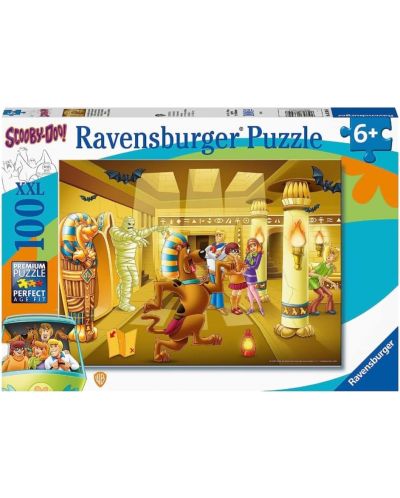 Puzzle Ravensburger 100 de piese XXL - Scooby Doo  - 1