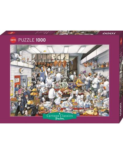 Puzzle Heye de 1000 de piese - Bucătari creativi - 1