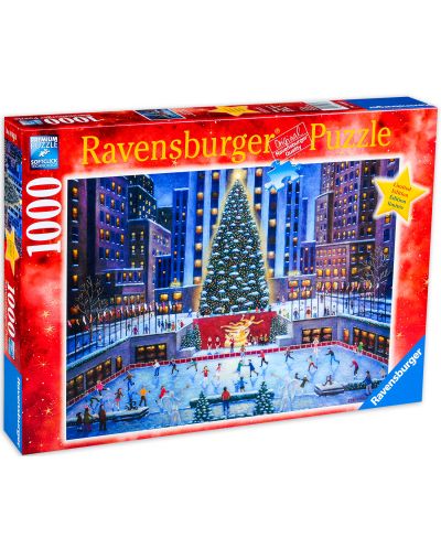 Puzzle Ravensburger de 1000 piese - Bradul de Craciun in New York - 1