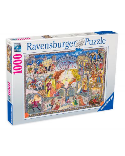 Puzzle Ravensburger de 1000 piese - Romeo si Julieta - 1