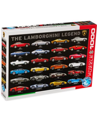 Puzzle Eurographics de 1000 piese – Legenda Lamborghini - 1