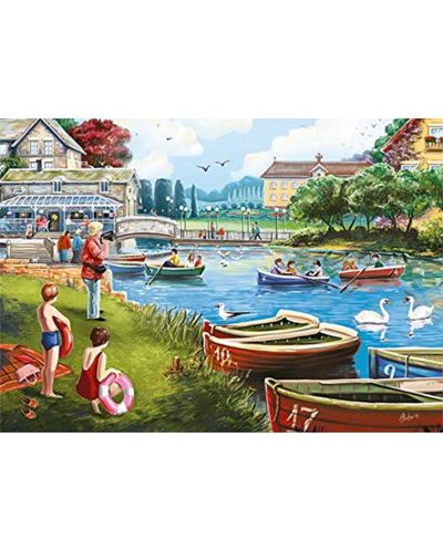 Puzzle Falcon de 1000 piese -The Boating Lake  - 2