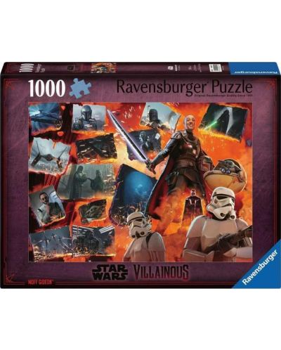 Puzzle Ravensburger  din 1000 de piese  - Războiul Războiului Stelelor: Moff Gideon - 1