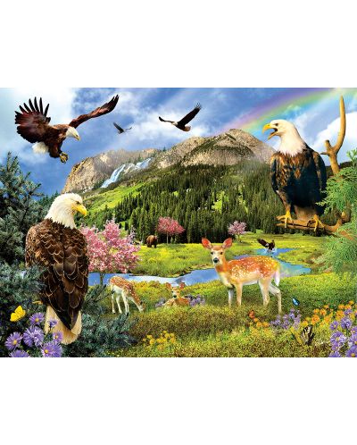 Puzzle SunsOut din 1000 de piese - Valea Vulturilor - 2