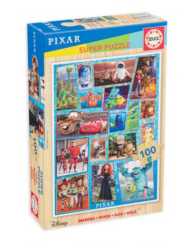 Puzzle Educa de 100 piese - Personaje Disney - 1