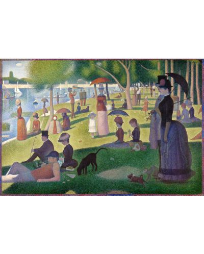  Puzzle Gold Puzzle de 1000 pieseи - A Sunday Afternoon on the Island of La Grande Jatte - 2