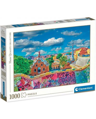 Puzzle Clementoni 1000 de piese - Park Güell - 1