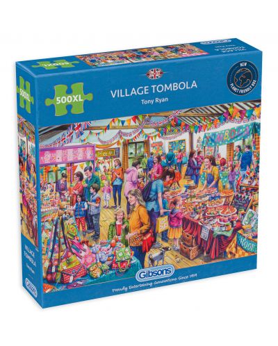 Puzzle Gibsons de 500 XXL piese - Village Tombola - 1