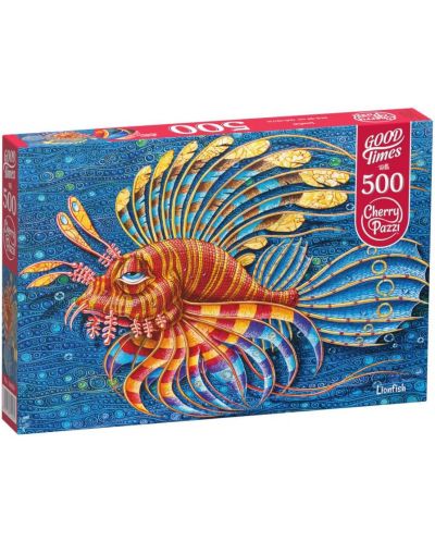 Puzzle Cherry Pazzi 500 de bucăți - Pește Leu - 1