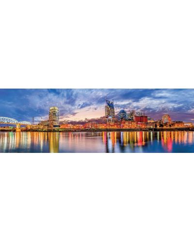 Puzzle panoramic  Master Pieces de 1000 piese - Nashville - 2