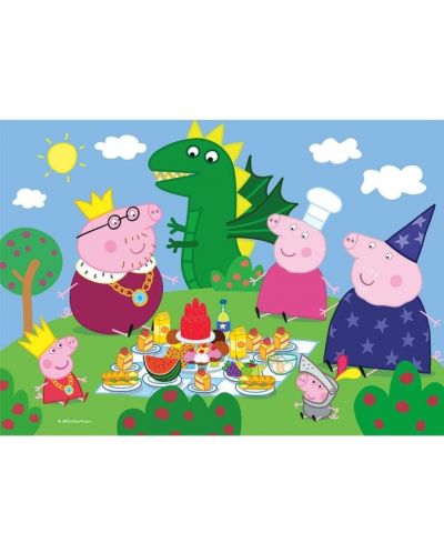 Puzzle Clementoni din 2 x 20 piese - Peppa Pig - 3