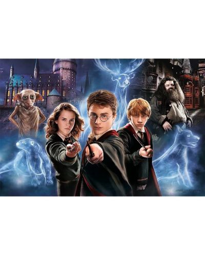 Puzzle Trefl din 160 XXL de piese - Lumea magică a lui Harry Potter - 2