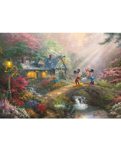 Puzzle Schmidt din 500 de piese - Mickey și Minnie Mouse - 2