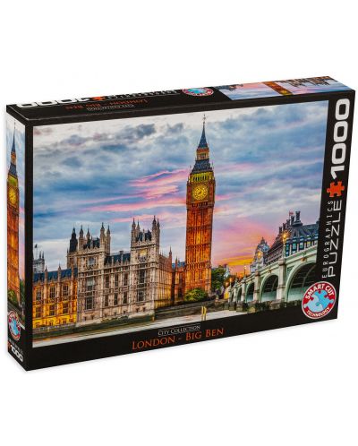 Puzzle Eurographics de 1000 piese – Big Ben, Londra - 1