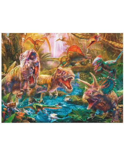 Puzzle Ravensburger din 150 XXL de piese - Dinozauri - 2