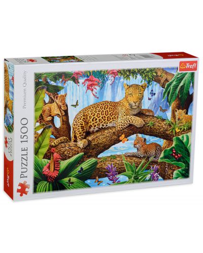 Puzzle Trefl de 1500 piese - Resting among the Trees - 1