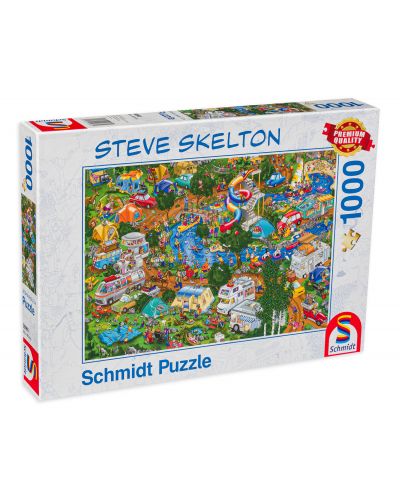 Puzzle Schmidt de 1000 de piese - Evadare în natură  - 1