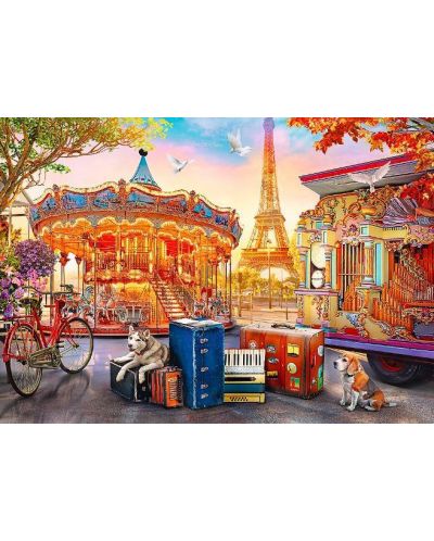 Puzzle Trefl din 500 de piese - Paris - 2