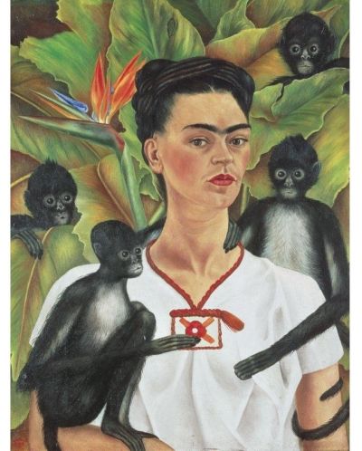 Puzzle Piatnik de 1000 piese - Autoportret  Frida Kahlo - 2