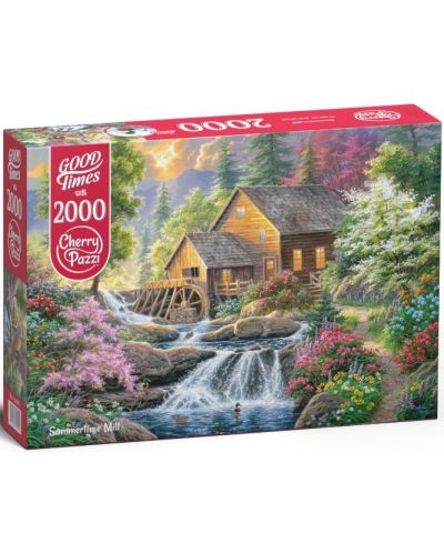 2000 piese Cherry Pazzi Puzzle - Vara în pădure - 1