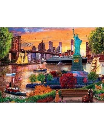 Puzzle Master Pieces din 1000 de piese - New York - 2