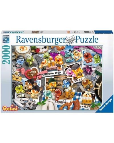 Puzzle Ravensburger din 2000 de piese - Gelini: Octoberfest - 1