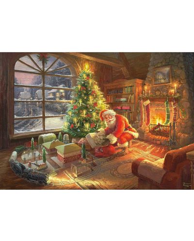 Puzzle Schmidt de 1000 piese - Thomas Kinkade Santa's Special Delivery - 2