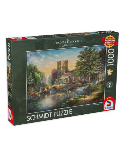Puzzle Schmidt din 1000 de piese - Willow Wood Chapel - 1