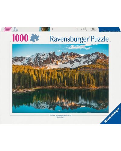 Puzzle Ravensburger din 1000 de piese  - Lacul Karetsa - 1