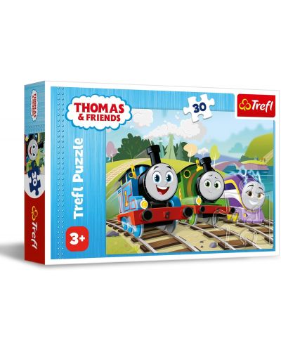 30 de piese Trefl Puzzle - Thomas și prietenii - 1